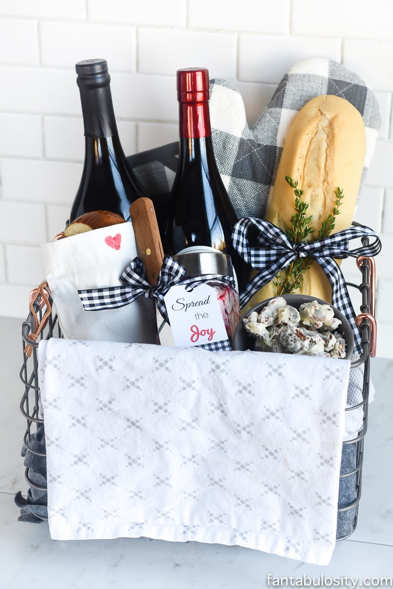 Bread Basket Hostess Gift Idea: DIY and FREE Printable!! fantabulosity