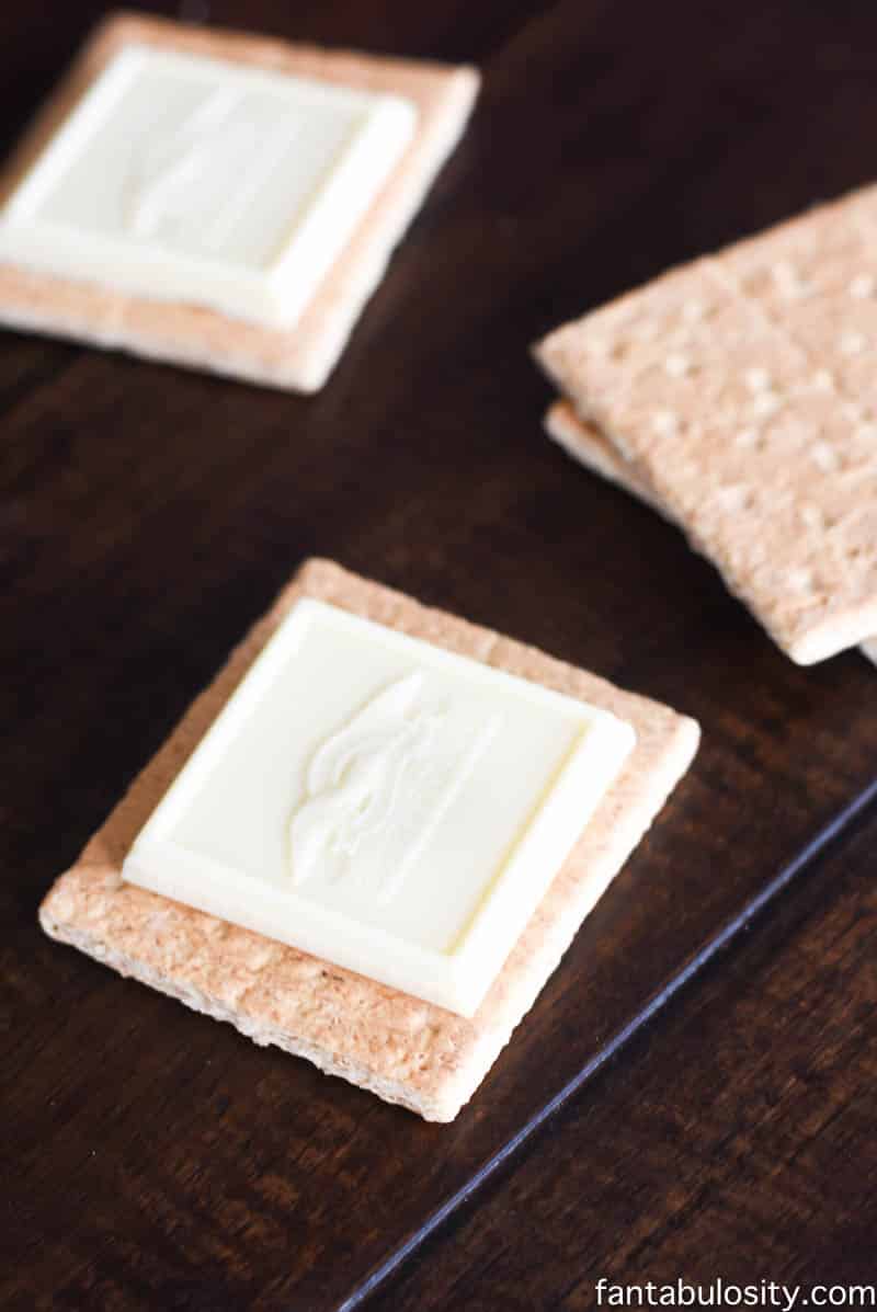 The PUMPKIN White Chocolate Smores are INCREDIBLE!