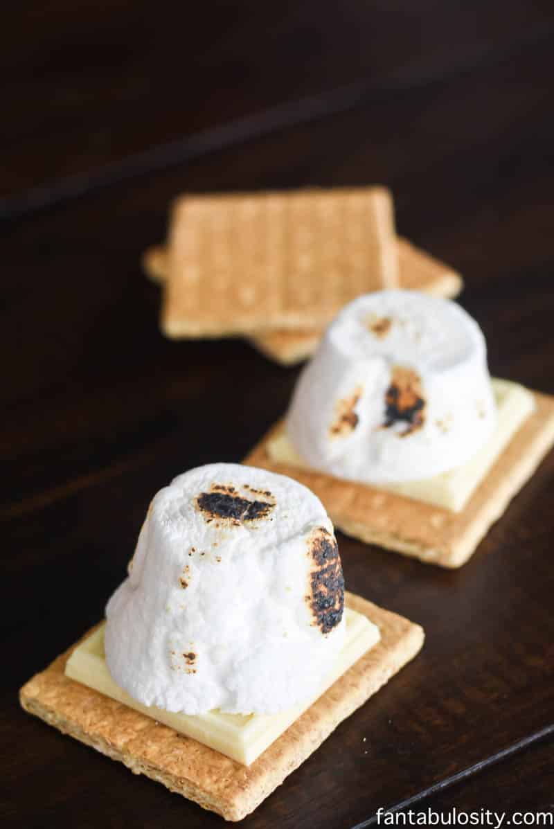 The PUMPKIN White Chocolate Smores are INCREDIBLE!