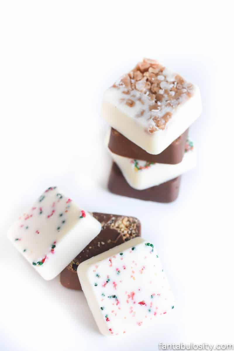 DIY Beverage Chocolate Melts: Coffee or Hot Chocolate Toppers! Fantabulosity