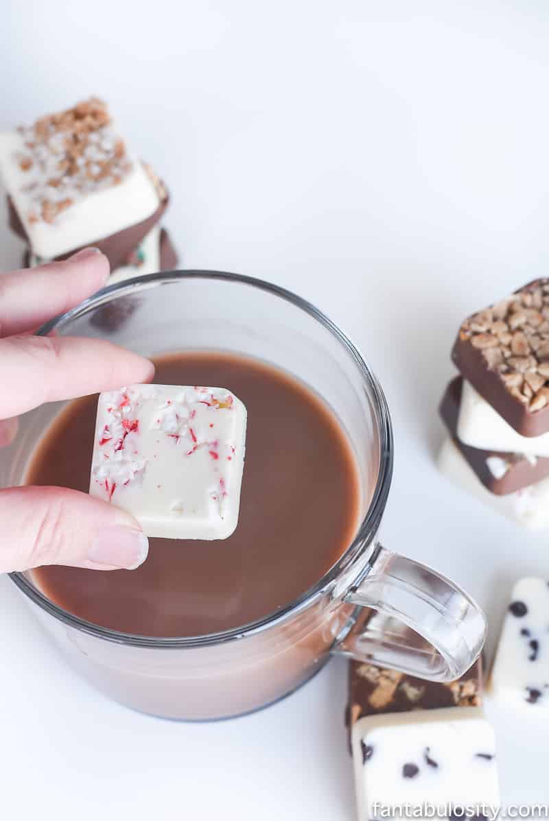 DIY Beverage Chocolate Melts: Coffee or Hot Chocolate Toppers! Fantabulosity