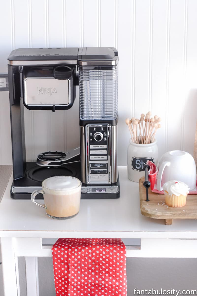 DIY Small Space Coffee Bar Ideas For A Kitchen Counter