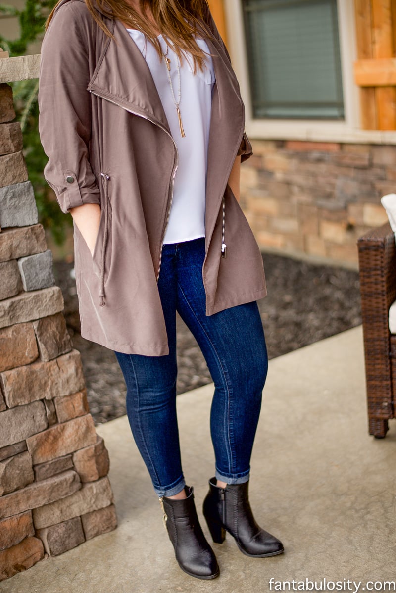 Dressy Trench and Winter Neutrals