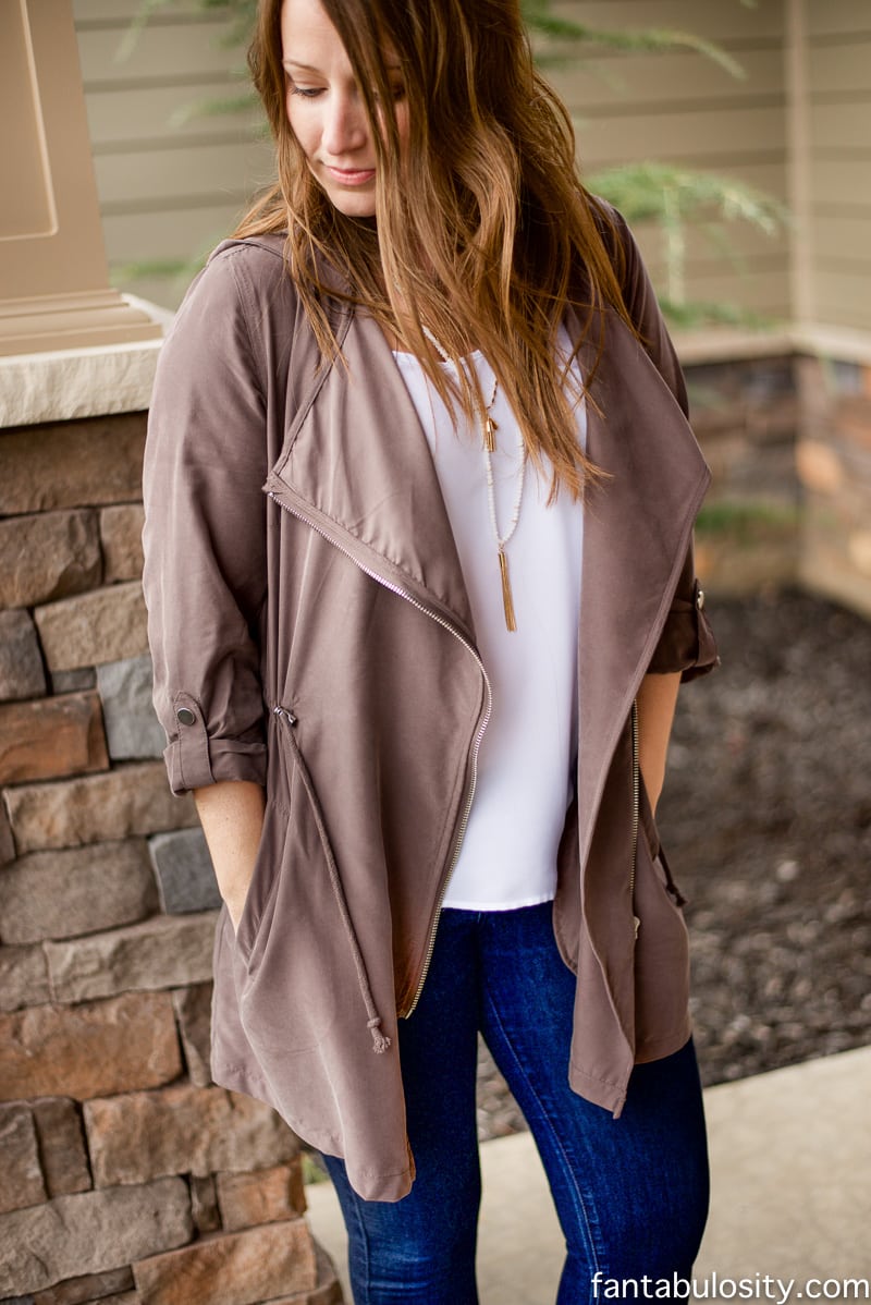 Dressy Trench and Winter Neutrals