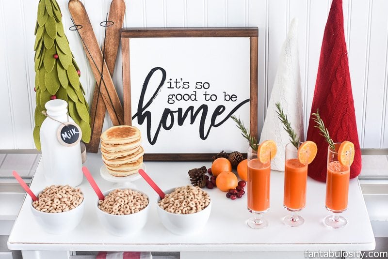 How to Set up a Hot Cereal Breakfast Bar for Brunch Entertaining