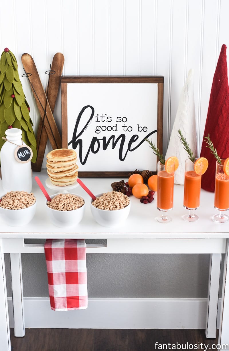 How to Set up a Hot Cereal Breakfast Bar for Brunch Entertaining