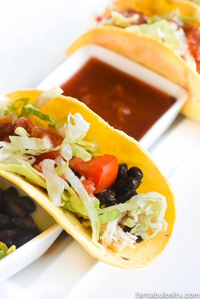 21 Day Fix Dinner Recipe: Quick & Easy Soft Chicken Tacos