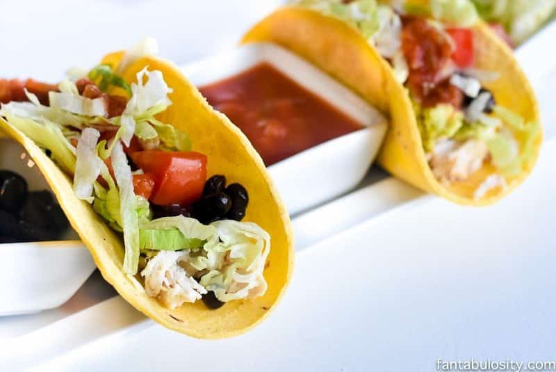 21 Day Fix Dinner Recipe: Quick & Easy Soft Chicken Tacos