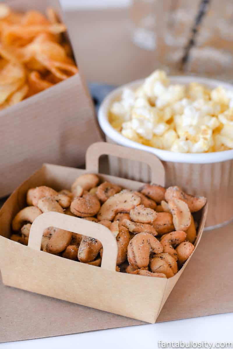 Football party food idea: football field dip with chips as the bleachers. so cute!