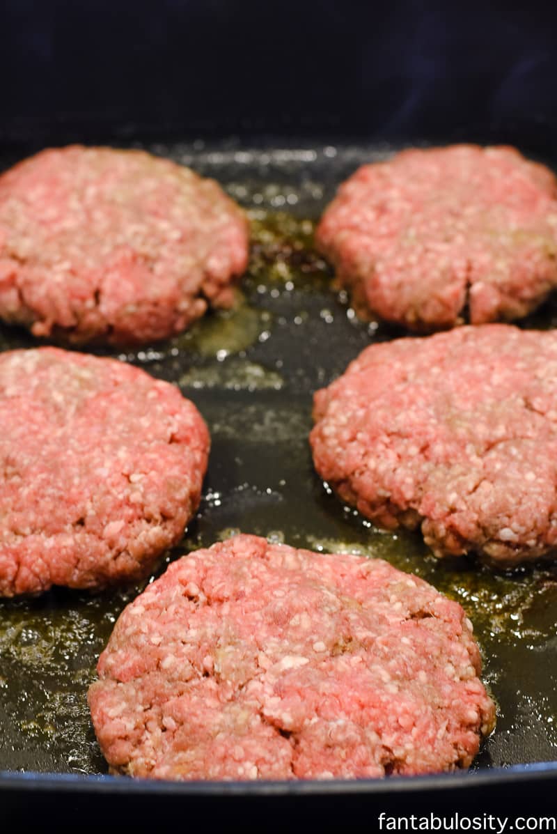 Electric Skillet Hamburgers - Fantabulosity