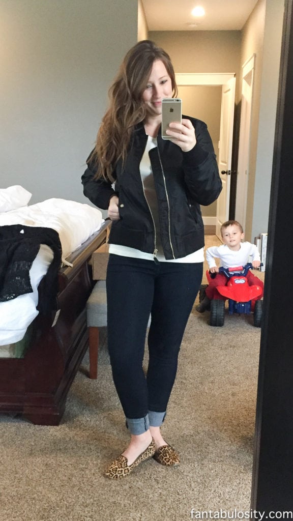 Trunk Club for women review January 2017 Steve Madden Bomber Jacket http://rstyle.me/~9vnKL