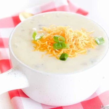 Easy Loaded Potato Soup Recipe Photo
