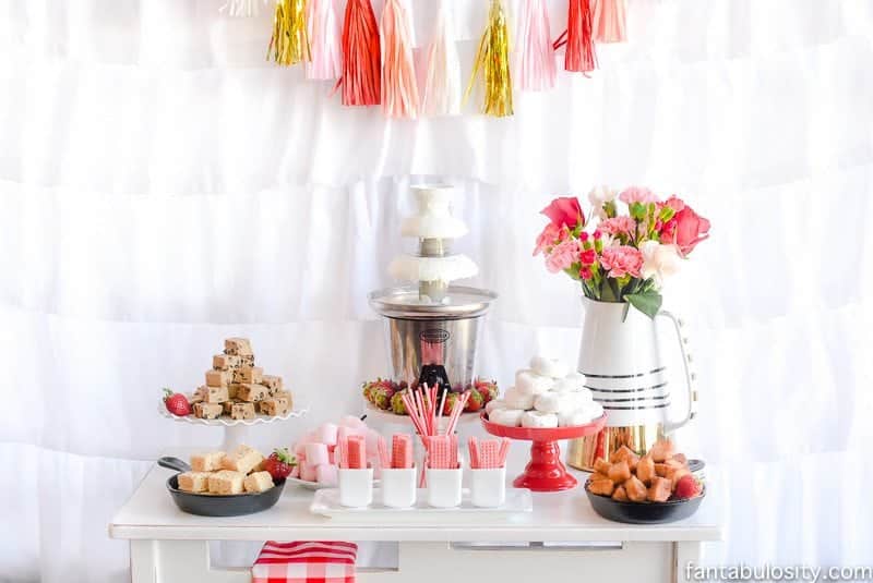 Rustic Themed Trail Mix Bar, Easy Entertaining