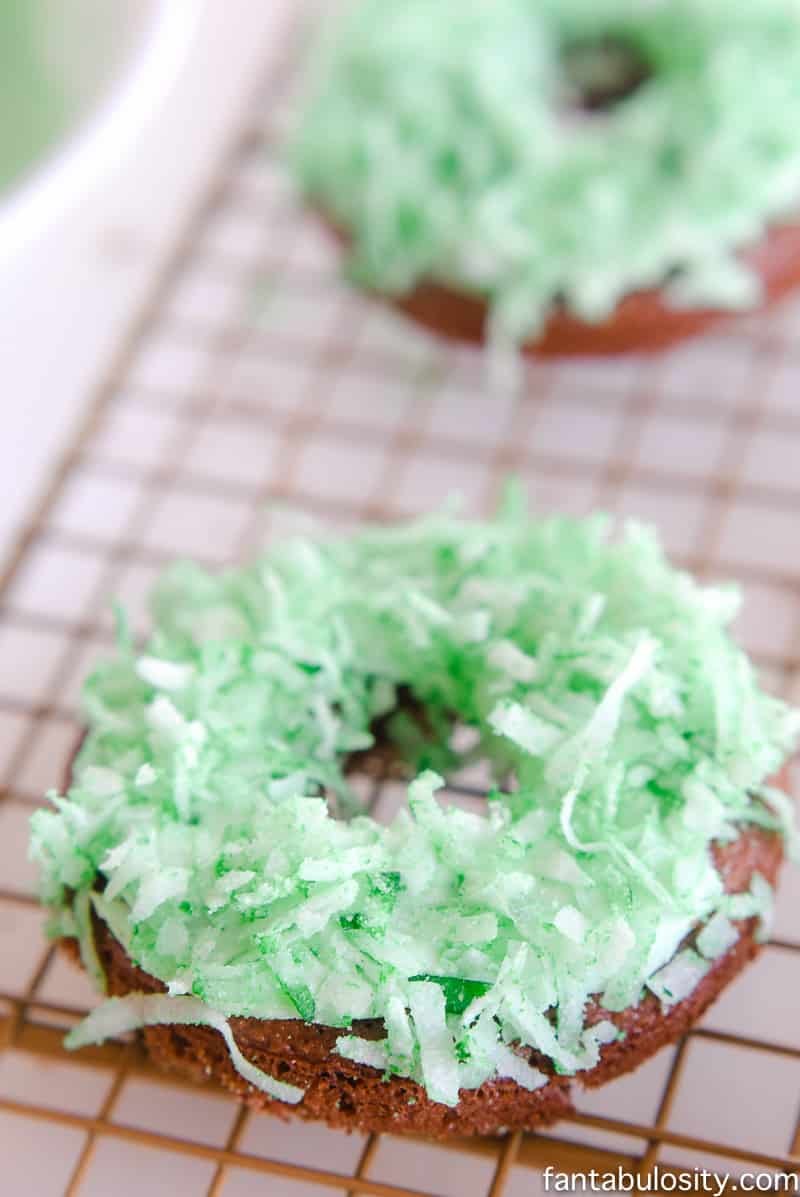 Awww, how cute and easy are these! Easter Dessert Idea: "Bunny in the Hole" Donuts