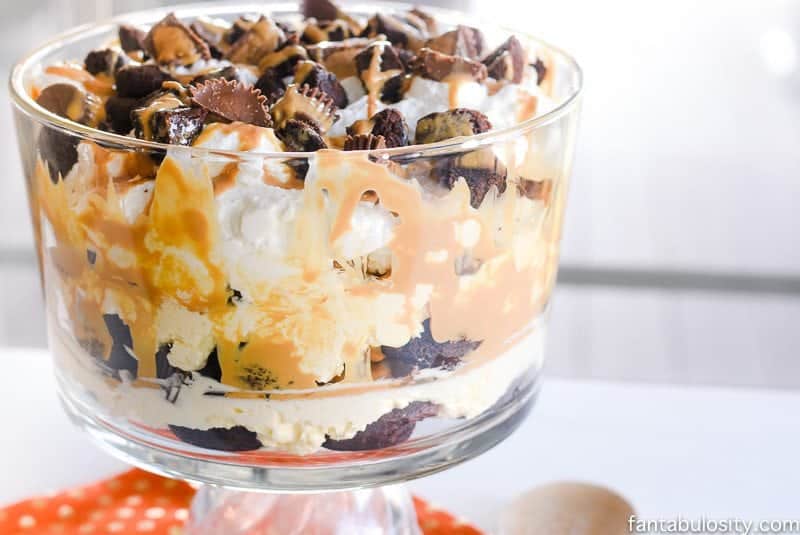 Tipsy (or not) Brownie Parfaits - Simply Sated