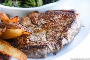 How to Cook Steak in the oven! RecipeThis was so easy and incredible, with the browned butter! Easy Steak Recipe: Pan Fried and in the Oven Photo