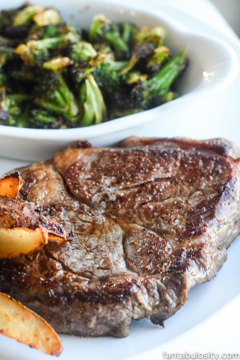 Mmmm! This was so easy and incredible, with the browned butter! Easy Steak Recipe: Pan Fried and in the Oven