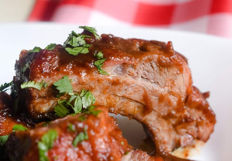 Ribs on the Grill: Chipotle Apple Butter Ribs Recipe - This sauce and rub recipe is amazing!