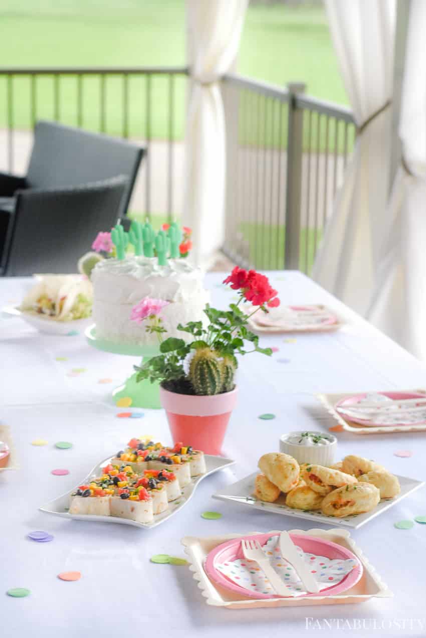 Fiesta Theme Party: A confetti and pastel fiesta party!