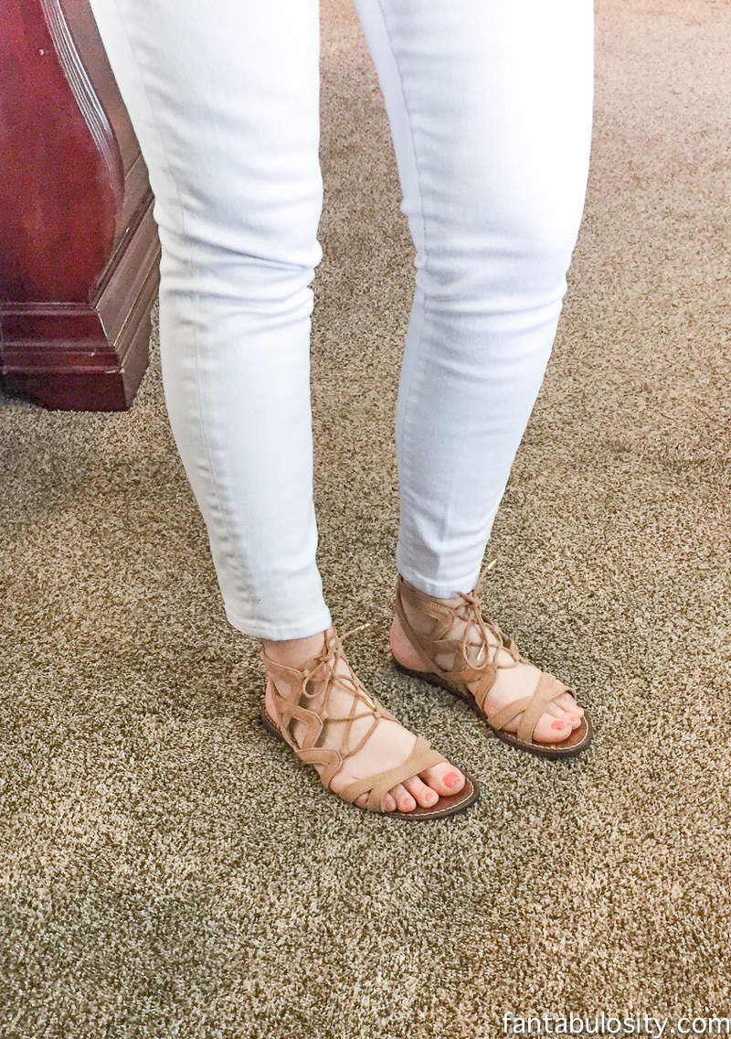 Trunk Club Try-On April 2017: Spring Fashion Tan/Nude sandals