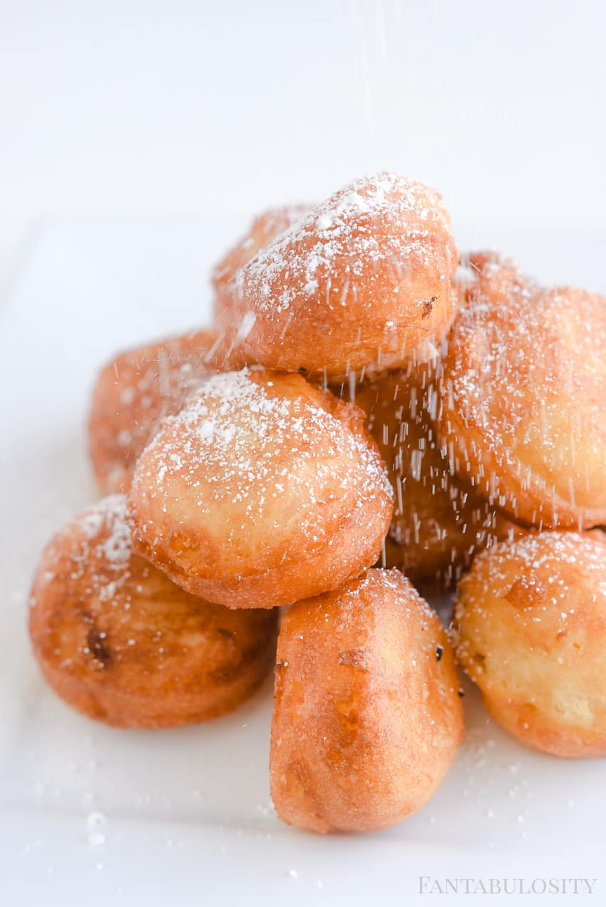 Fried Cake Bites - easy dessert idea 