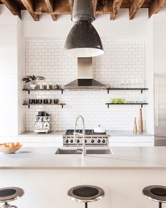 White Kitchen Inspiration for the Fantabulosity Studio Kitchen