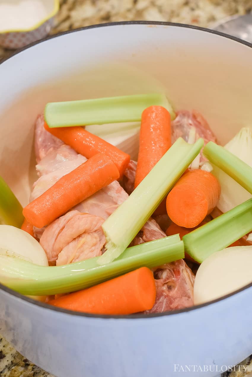 Easy Chicken Broth Recipe - How to Make Chicken Broth