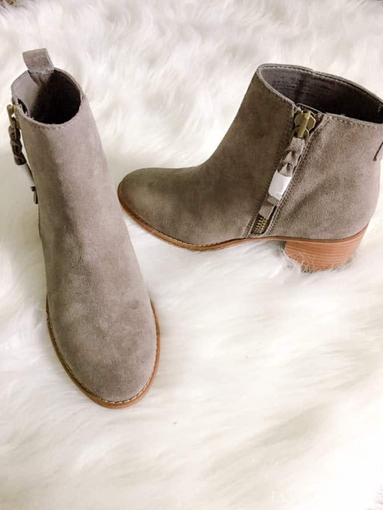 Gray Booties from Nordstrom's Trunk Club - September 2017 Fantabulosity