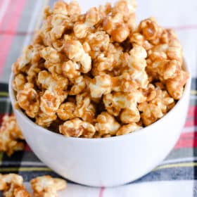 Caramel Corn Recipe - Easy and Quick with no baking. The buttery flavor in this is dynamite!