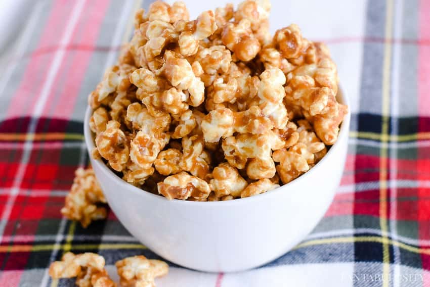 Caramel Corn Recipe - Easy and Quick with no baking. The buttery flavor in this is dynamite! 