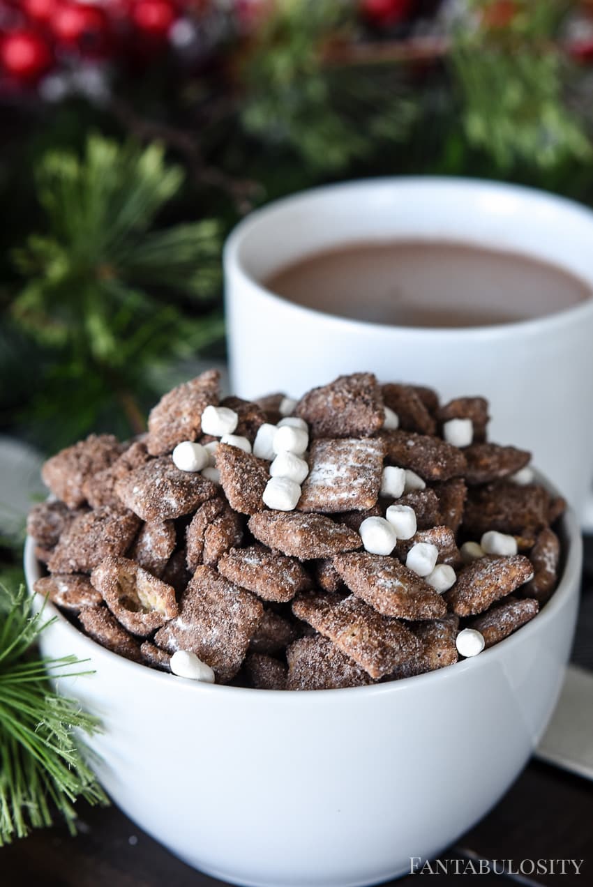 Hot Chocolate Muddy Buddies