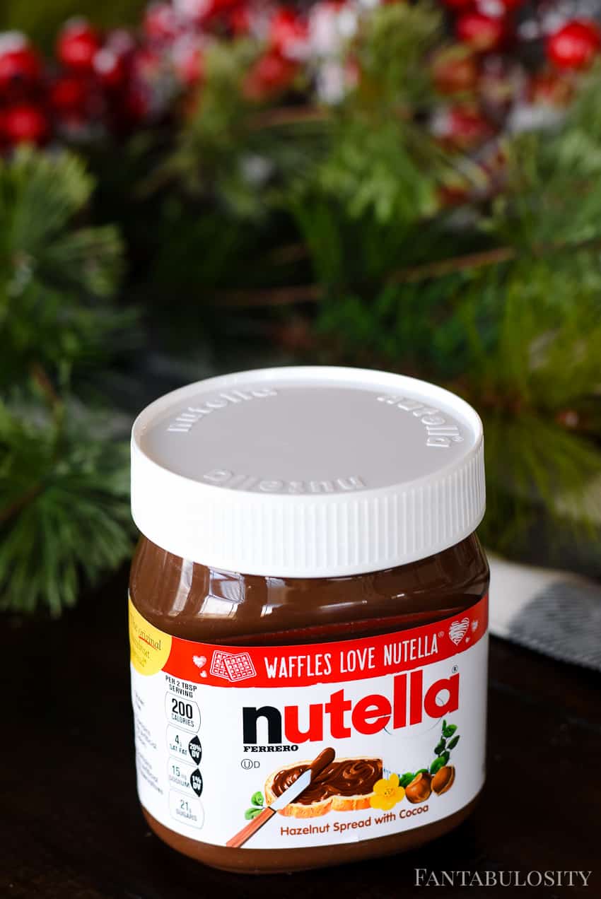 Nutella - Cheesecake recipe with a no bake filling