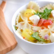 Pasta Salad Recipe - These easy Italian pasta salad recipe is SO good!