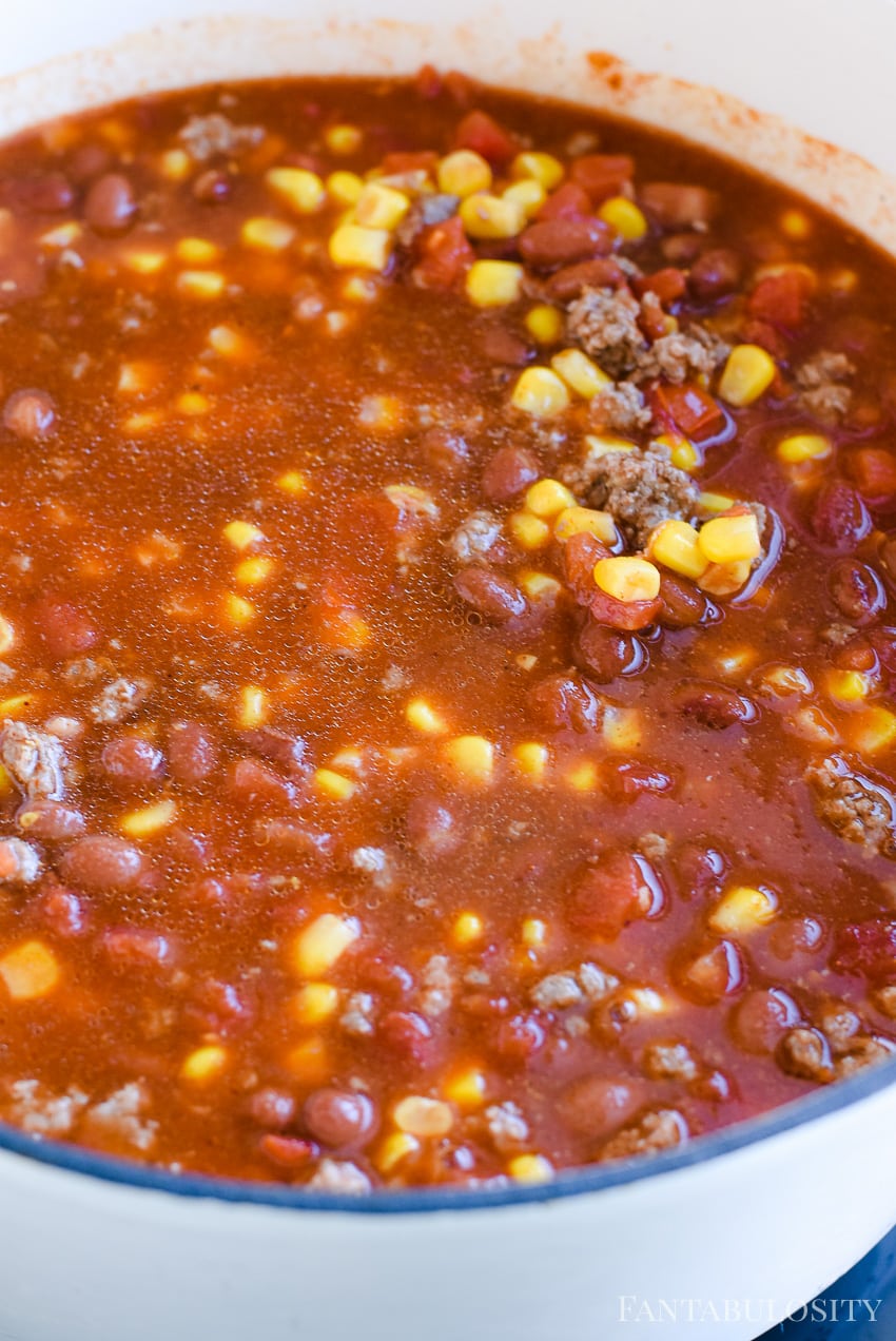 Taco Soup - One of the easiest soup recipes I've ever made