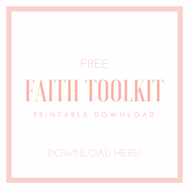 Faith Toolkit free printable download