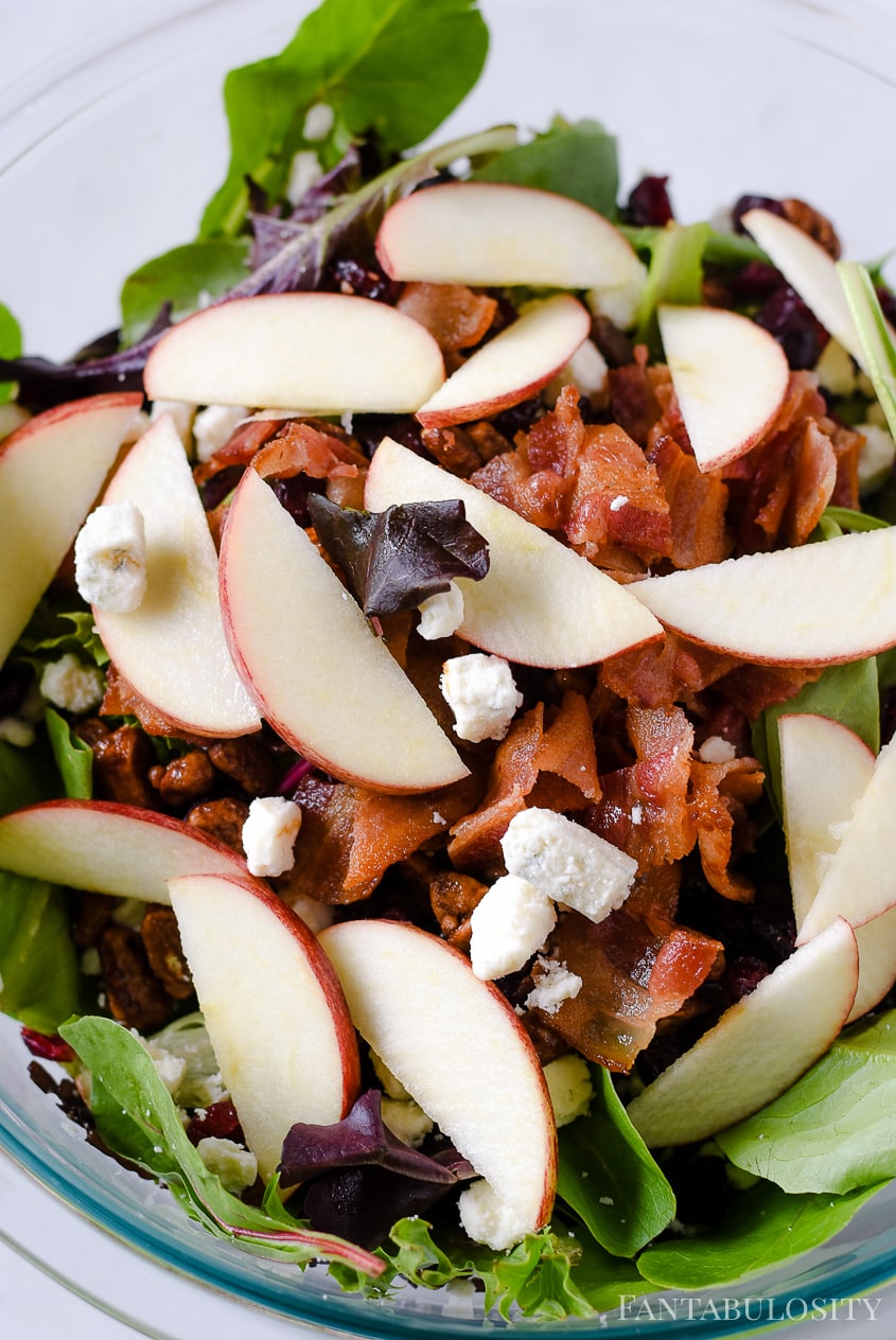 Apple Salad in bulk for dinner - side dish idea