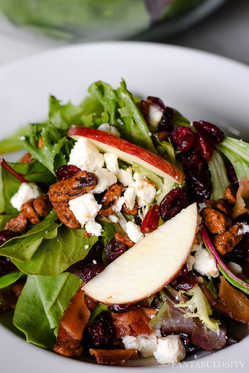 Individual Servings of an apple salad