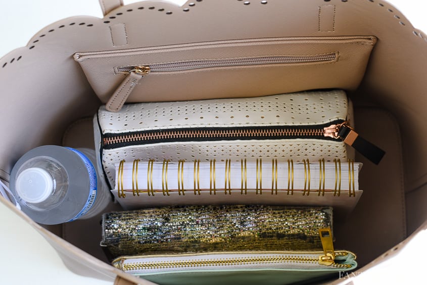 How To Organize A Purse Using An Insert - Organized-ish