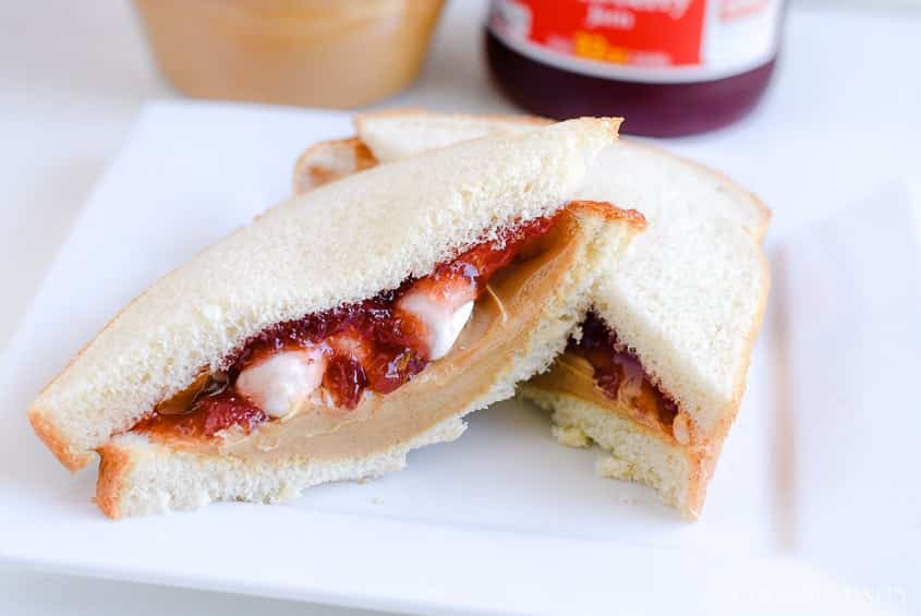 School lunch ideas - pb&j