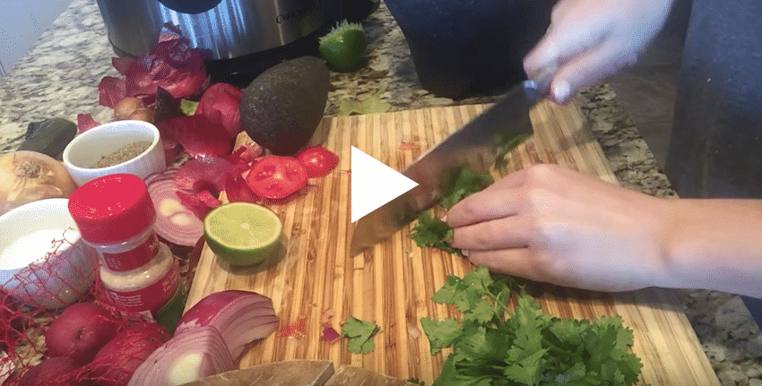 Video on how to make guacamole 