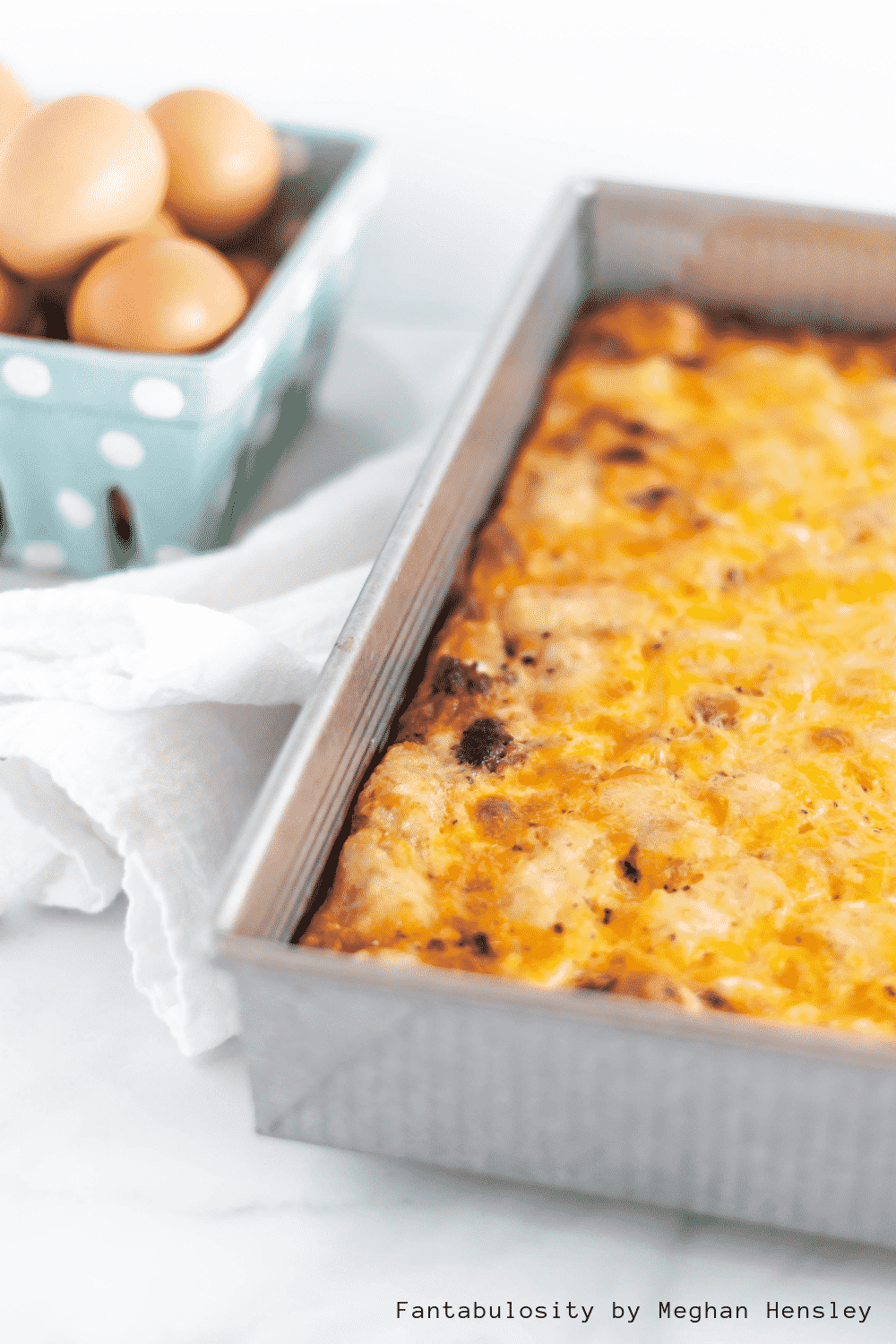 Start your holiday morning off right with this Sausage Breakfast Casserole. Filled with hearty, simple to find ingredients.