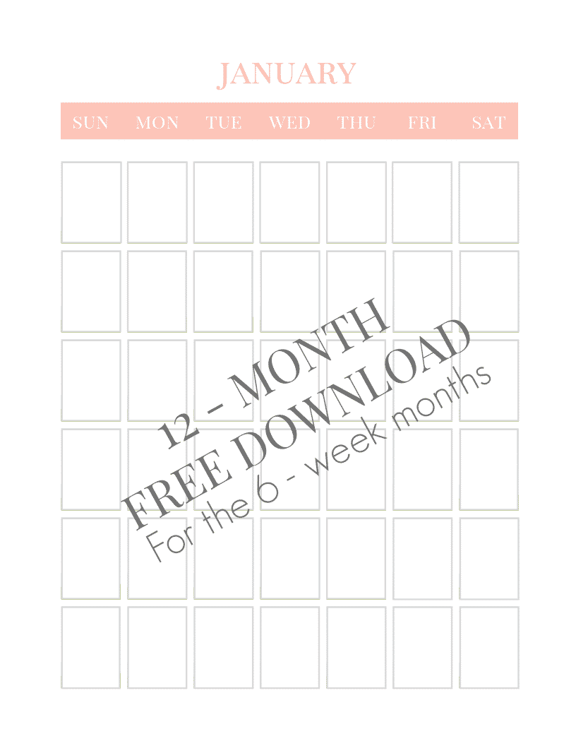 free calendar downloads