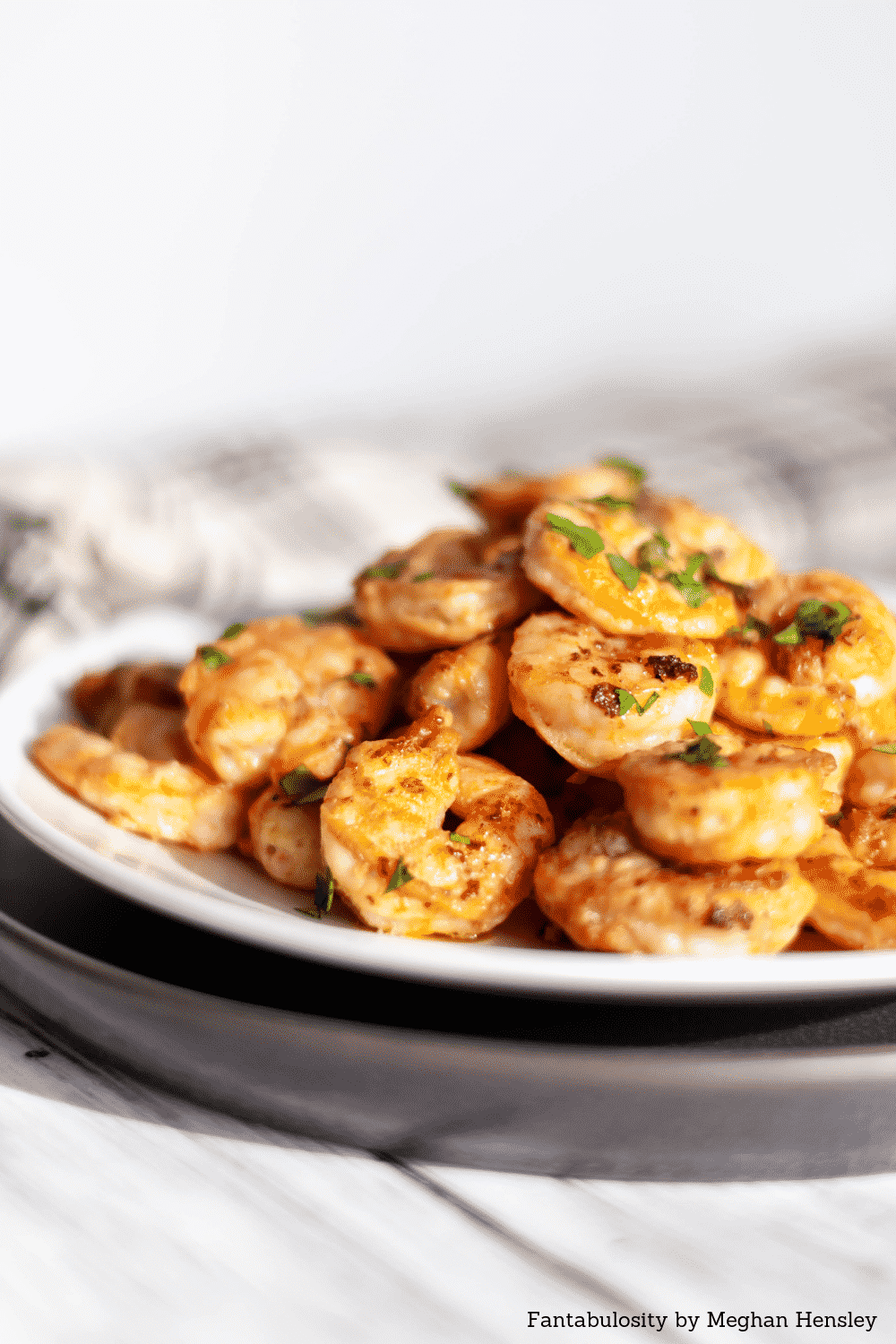 Start the new year off right with this simple and healthy Grilled Marinated Shrimp. Staple ingredients make up this shrimp marinade, perfect for weeknights.
