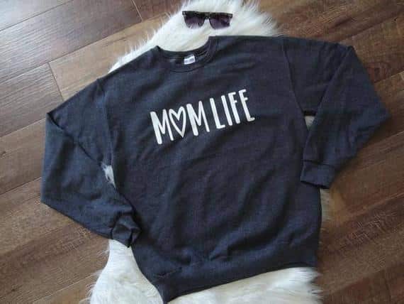 Mom Life Shirt Low Battery Mom Shirt New Mom T-Shirt Funny Mom Shirt Motherhood Shirt Exhausted Mother Outfit