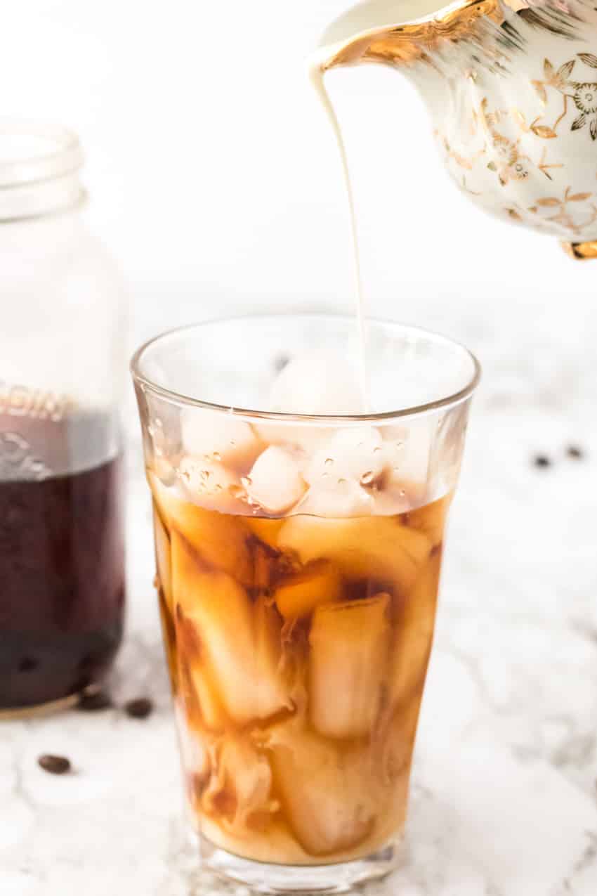 Ninja Coffee Bar - Iced Coffee Recipe - The Birch Cottage