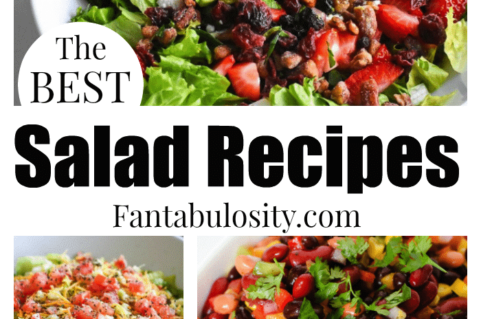 These are the BEST Salad recipes - and so easy!