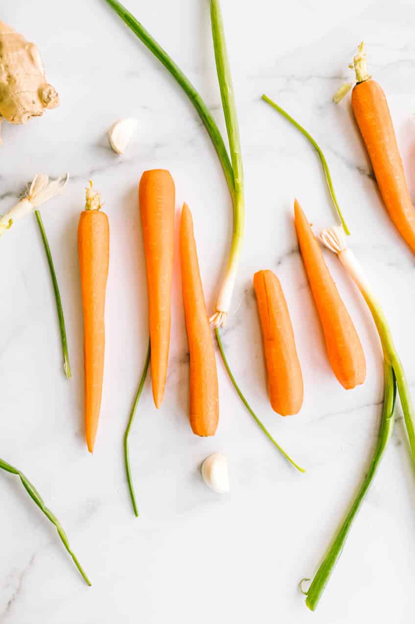 carrot salad fresh ingredients