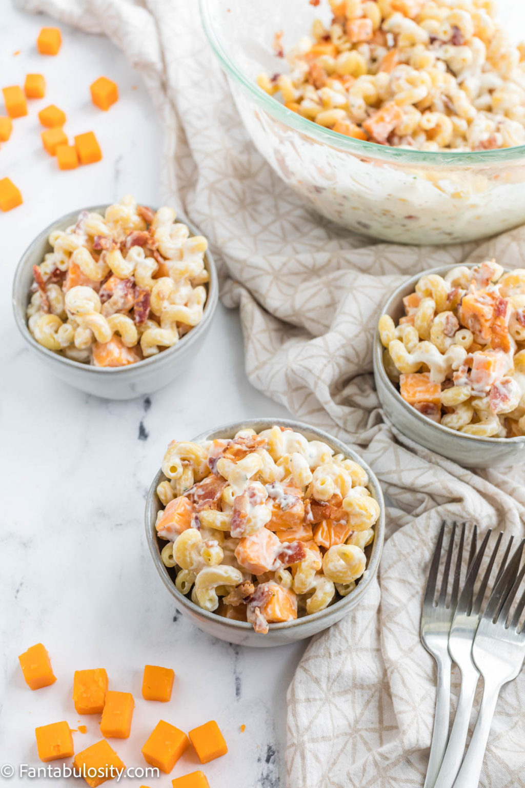 Bacon Ranch Pasta Salad Recipe