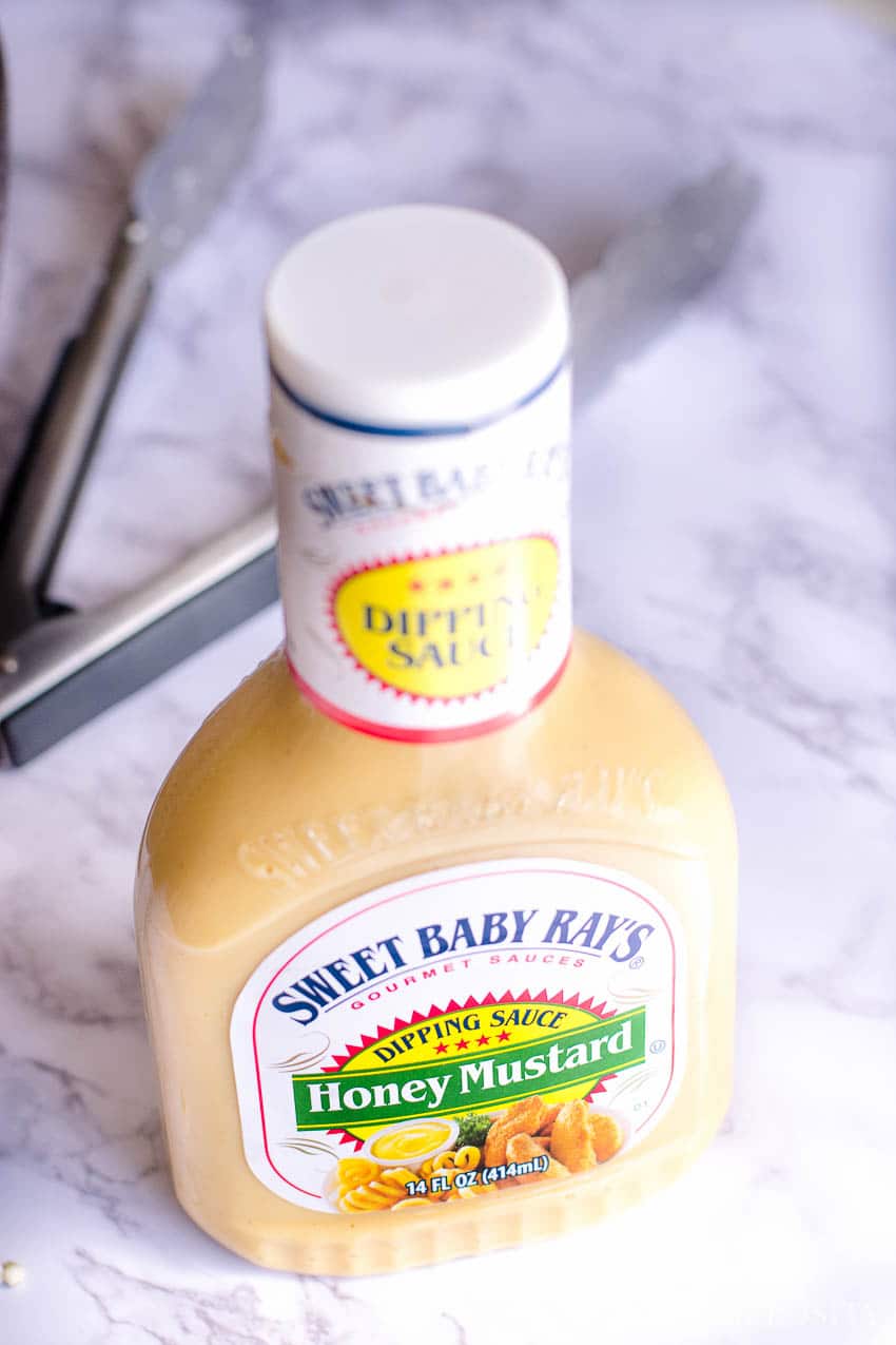 Honey mustard dressing or dip - Sweet Baby Rays Bottle