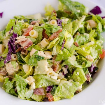 Italian Chopped Salad Recipe like at Portillo's and Giordanos